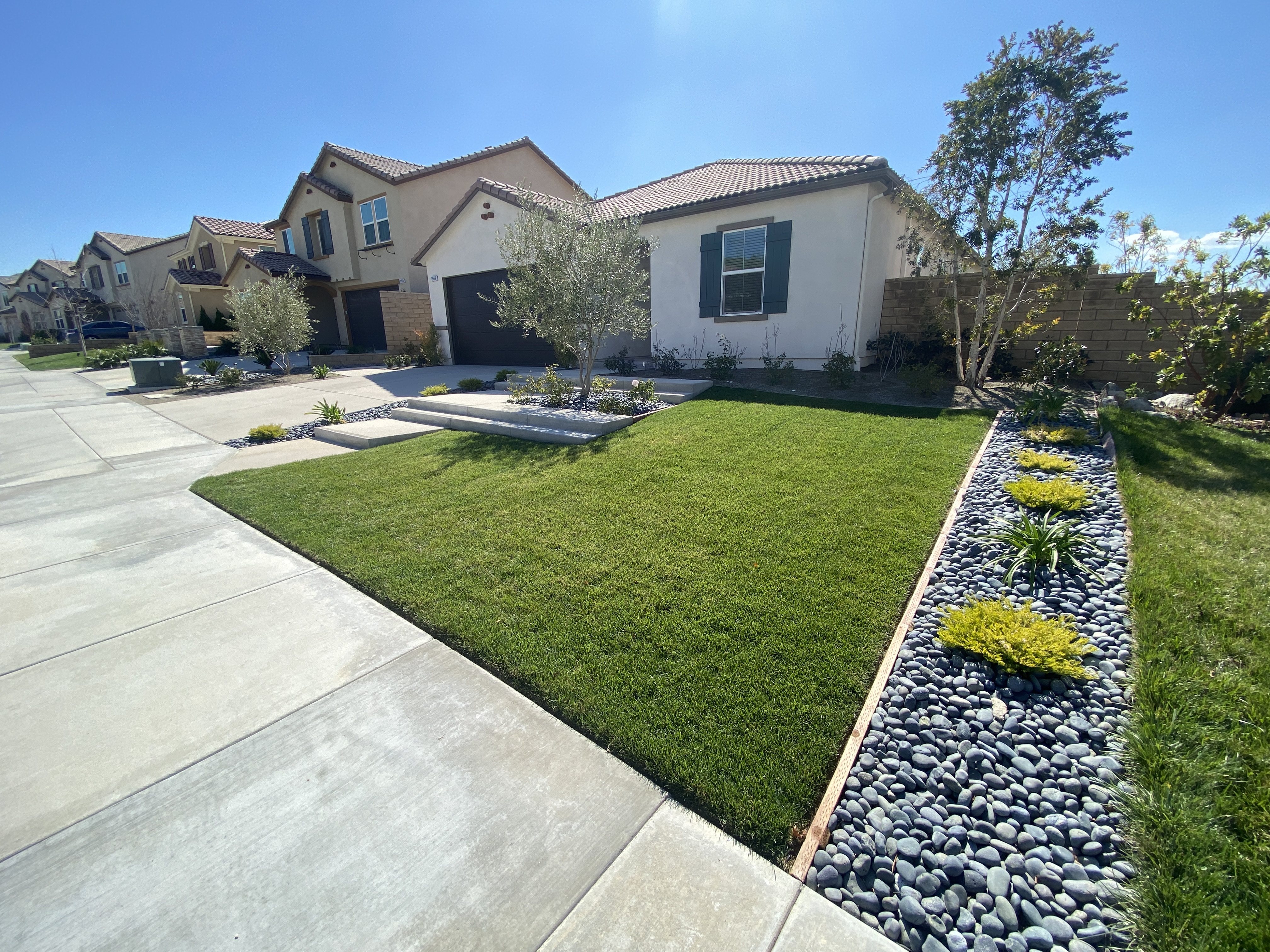 Turf installation project